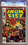 Iron Fist #15 CGC 8.5 ow/w