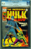 Incredible Hulk #117 CGC 9.6 ow/w