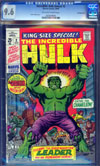 Incredible Hulk Annual #2 CGC 9.6 ow/w Bowling Green