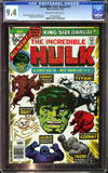 Incredible Hulk Annual #5 CGC 9.4 ow/w