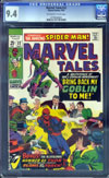 Marvel Tales #22 CGC 9.4ow/w