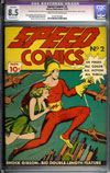 Speed Comics #2 CGC 8.5 cr/ow