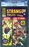 Strange Tales #133 CGC 8.5 ow/w