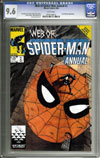 Web of Spider-Man Annual #2 CGC 9.6w